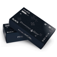 Нітрилові чорні рукавички Diamond Grip Black XL