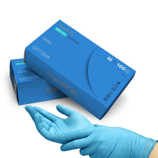 Рукавички нітрилові MediOk Nitrile Optima 100 шт./50 пар XS