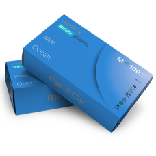 Рукавички нітрилові MediOk Nitrile Ocean 100 шт./50 пар XL